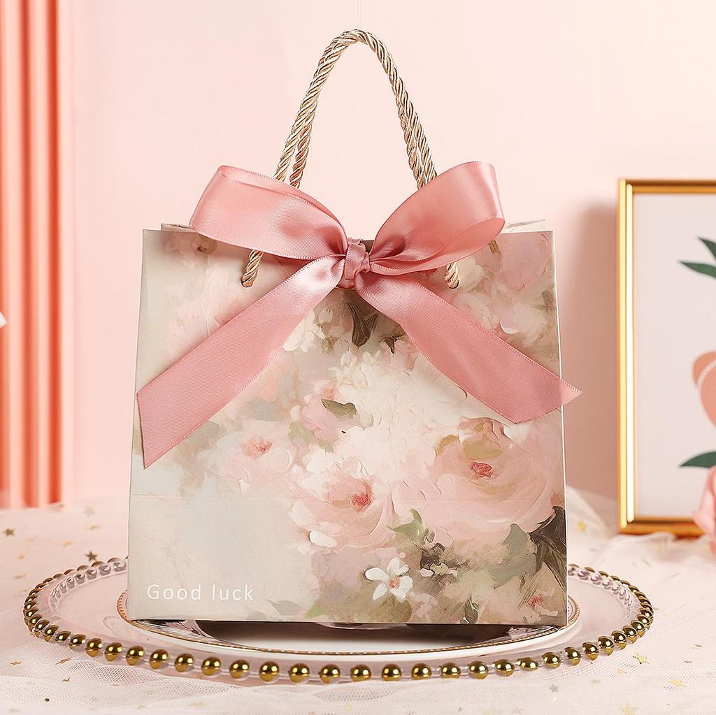 Wedding & Birthday Gift Paper Bag - Souvenir Candy Box & Handbag