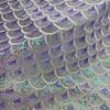 Laser Embroidery Mesh Gauze Sequin Mesh Lace Fabric  Performance Clothing Fabric