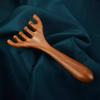 Silents Wooden Head Massage Comb With Anti Statics Design