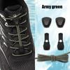 Elastische No-Tie Schnellverschluss-Schnürsenkel Automatisch für Wandern Laufen Sneaker - Ersatzzubehör für Outdoor-Schuhe