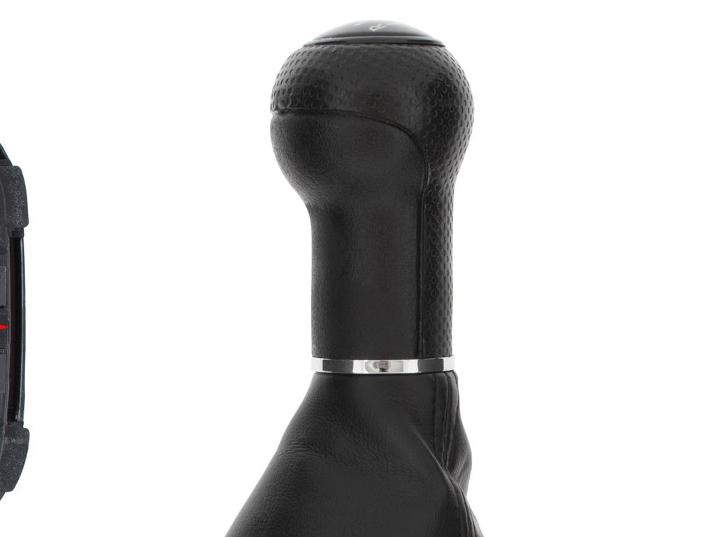 VW Golf IV 98-05 Gear Shift Knob Black 5-Speed + Gaiter Boot Opening 12 mm