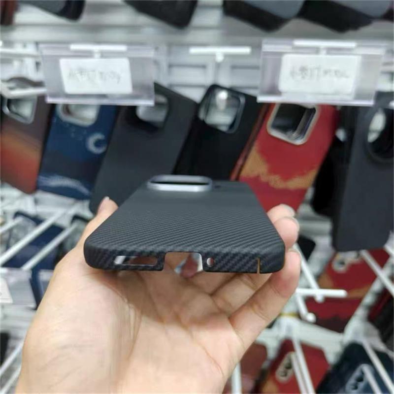 For Xiaomi 17T Case For MagSafe Magnetic Aramid Carbon Fiber Cover For Mi 17 T 5G Thin Carbon Metal Lens Frame Shell
