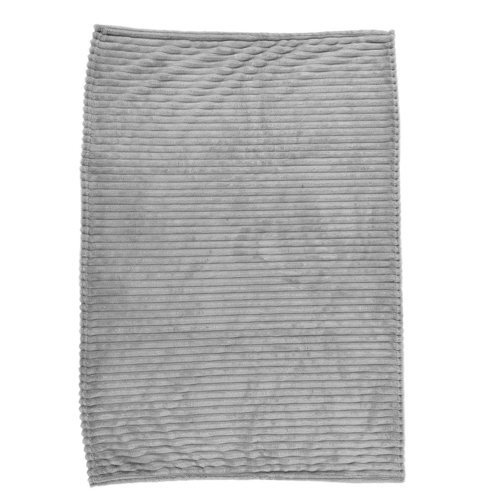 Flanell Überwurfdecke Plüschig Flauschig Leicht Atmungsaktiv Feine Verarbeitung Stilvoll Schlicht Weich