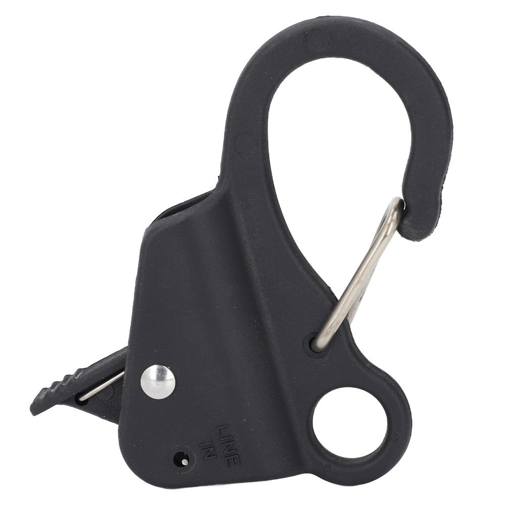 Black Boat Anchor Hook Stainless Steel Sliding Anchor Hook Quick Release Anchor Hook Small Boat