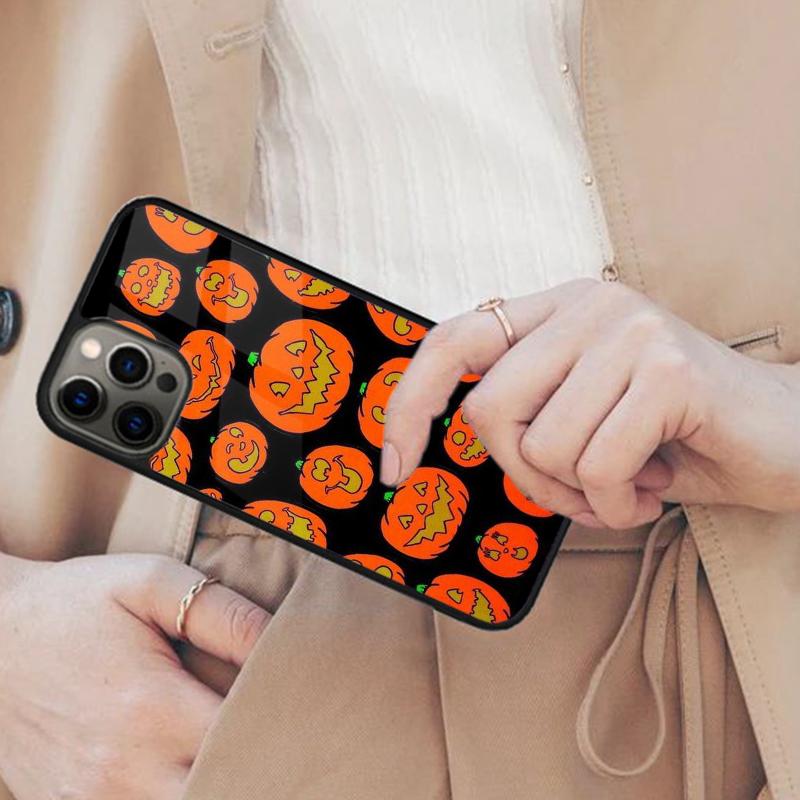 

October Halloween Spooky Ghost Magnetic Phone Case For APPLE iPhone 17 Air 16 14 13 12 Pro Max 15 Plus Wireless MagSafe Cover iPhone 13mini