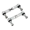 1 Pair Adjustable Air Suspension Rod Lowering Links Kit For BMW F11 E61 E39 X5 X6 Automotive Accessories