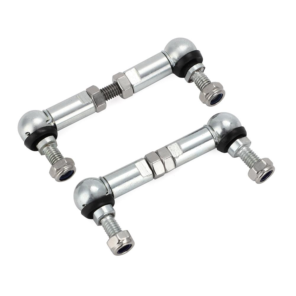 1 Pair Adjustable Air Suspension Rod Lowering Links Kit For BMW F11 E61 E39 X5 X6 Automotive Accessories