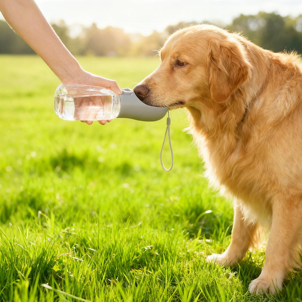 Outdoor Pet Water Bottle Dispenser Portable Puppy Travel Walking Drinking Cup Bowls For Small Large Dogs Cats Chihuahua Labrador