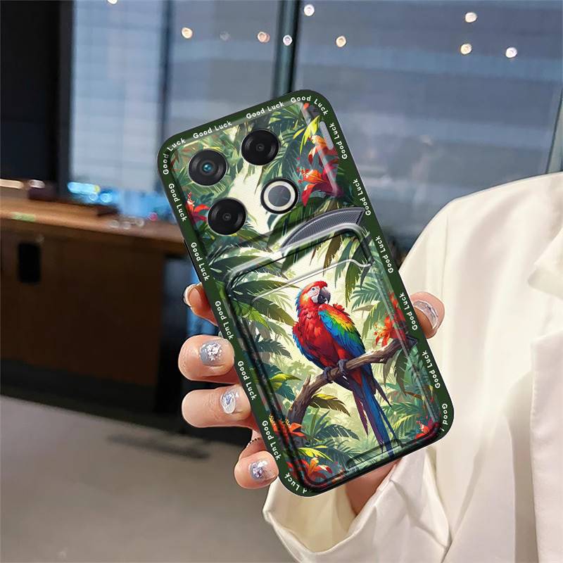 Graffiti Waterproof Phone Case For Infinix GT 20 Pro/X6871 Cartoon Cute Anti-dust Card Bag Fashion Design Anti-knock TPU