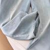 2025 Autumn High-End High Waist Slimming Denim Jeans – Women's Fashion Narrow Straight Leg Pants with Hot Drill Details