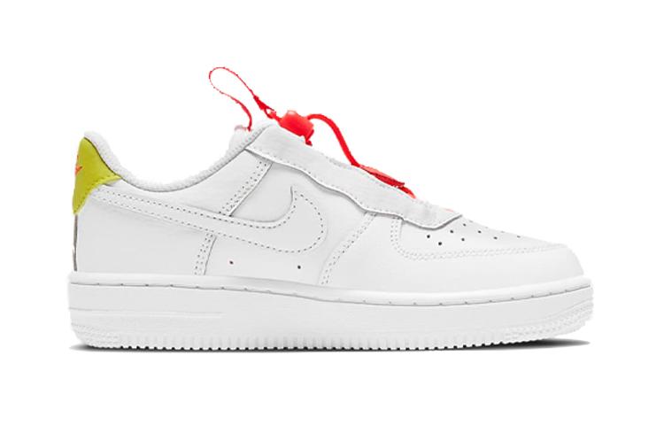 Nike Force 1 Toggle Weiß Helles Karmesinrot PS CU5287-102