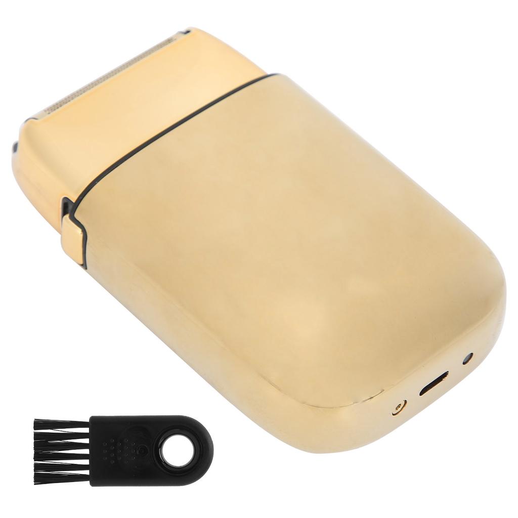 Metal Double Foil Shaver Waterproof Electric Shaver Cordless Beard Trimmer for Hair Cutting