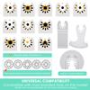 6/20Pcs Diamond Oscillating Tool Blade Versatile High Efficiency Cement Paste Removal Blade for Bathroom Renovation Tiling House