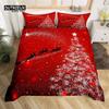 Christmas Tree Duvet Cover Set Christmas Theme Bedding Set Soft Comfortable Breathable Duvet Cover For Bedroom Guest Room