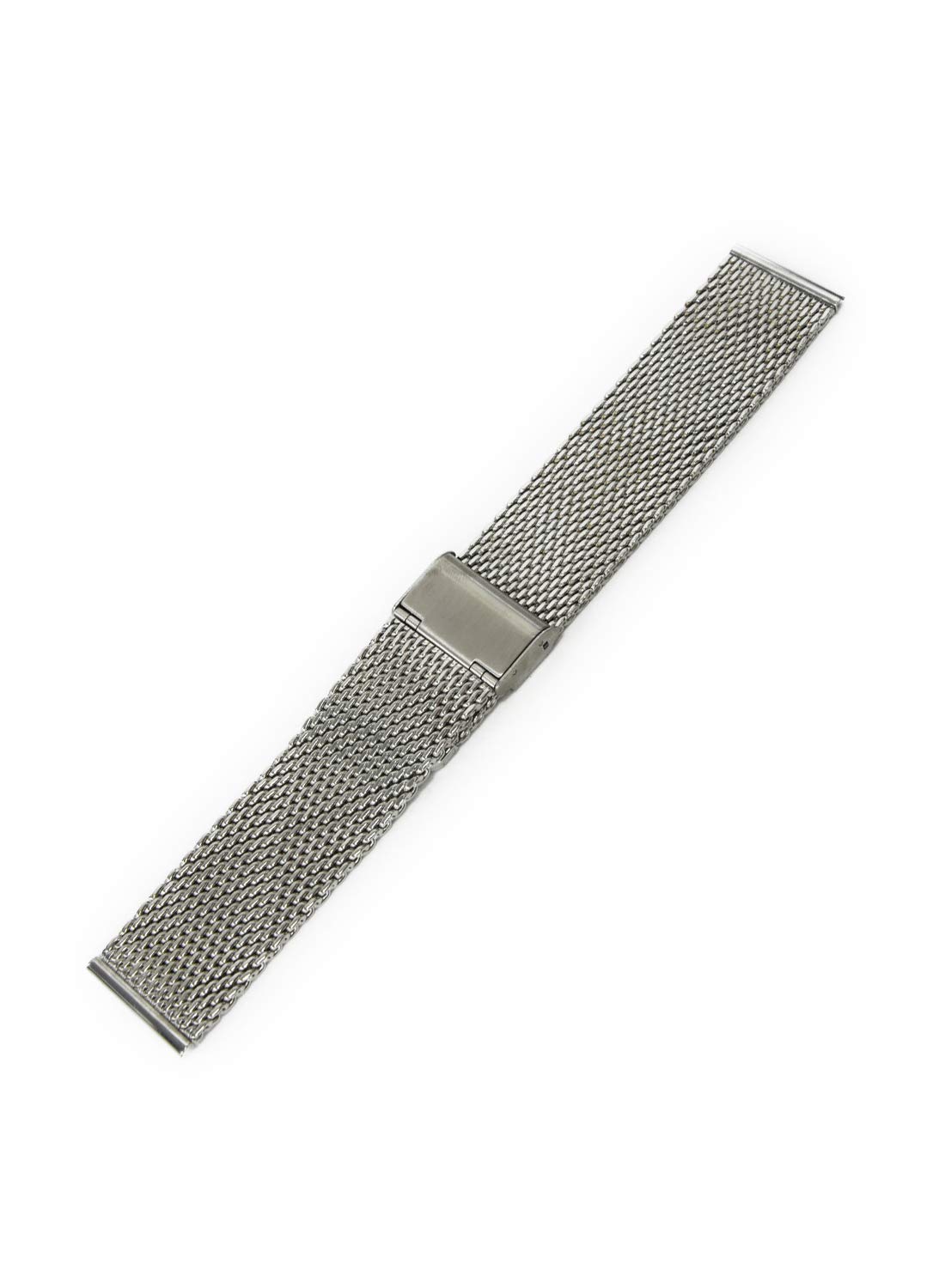 

CASSIS Stainless Steel Watch Strap MESH SLIDE 24mm Silver with Replacement Tool U0024304012024