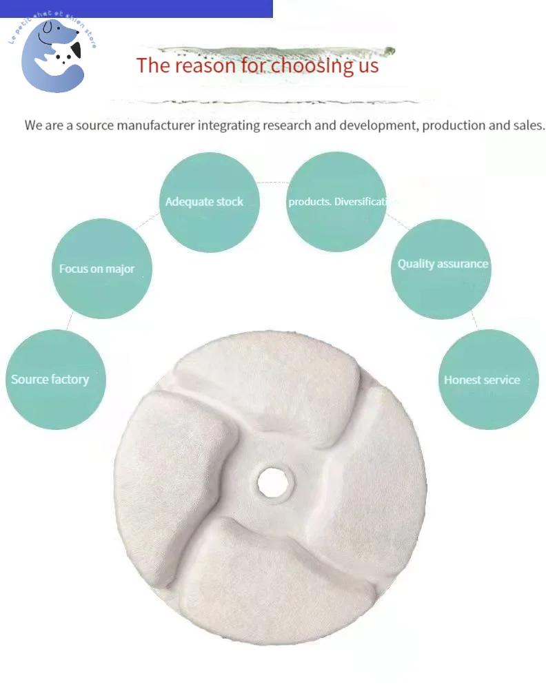 Replacement Filters Units 6 pieces Compatible with Petkit EVERSWEET 2 and EVERSWEET 3 Water Fountain multiple filtration