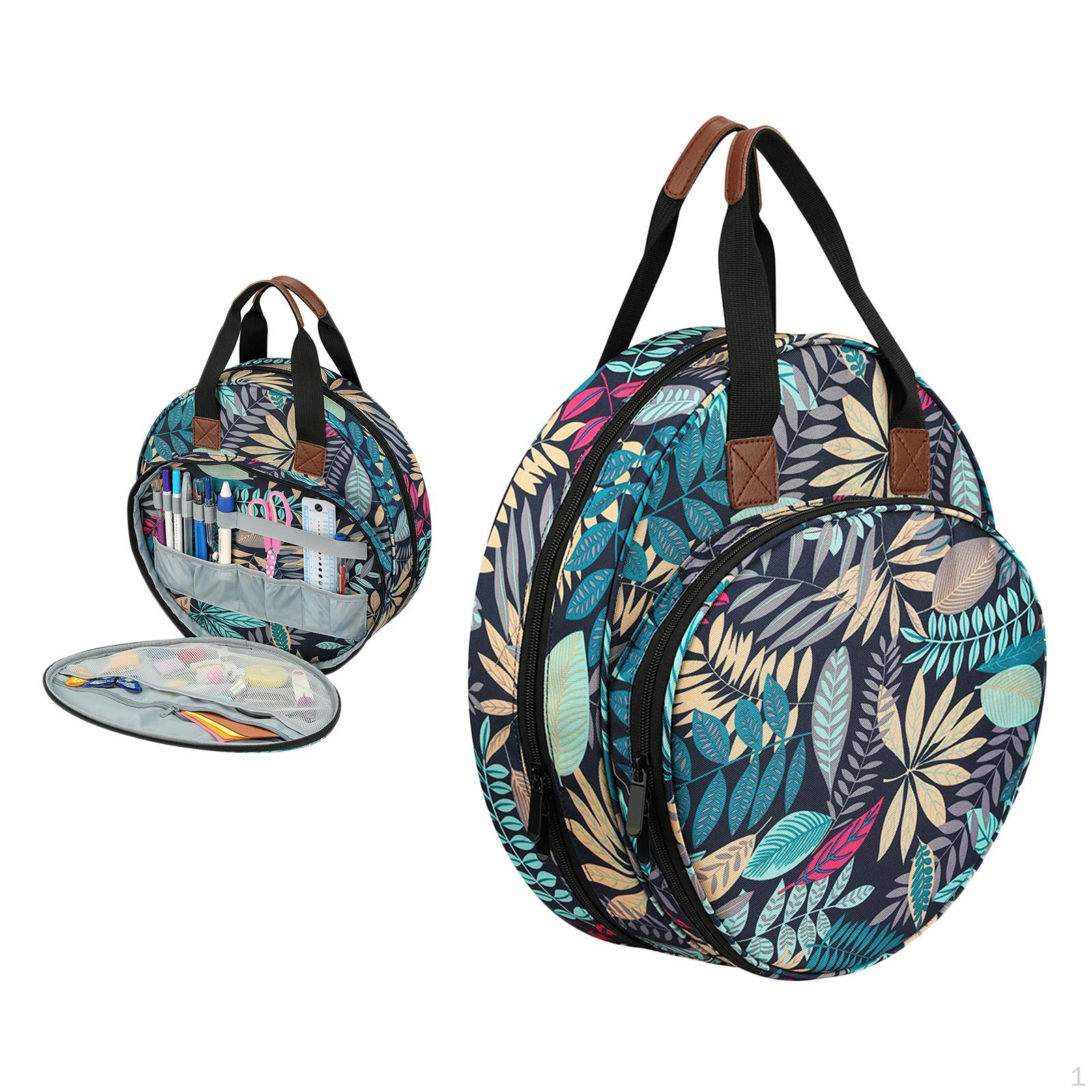 

Сумка для вышивания, сумка для хранения наборов с несколькими карманами для пялец,