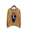 R-L Pure Cotton Heavy-Duty Bear Sweater for Women - 2025 Autumn/Winter Collection