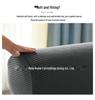 Plaid Stretch Non-Slip Sofa Armrest Cover - Thickened Solid Color Protective Textile