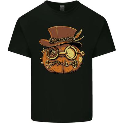 Steampunk Pumpkin Halloween Kids T-Shirt Childrens