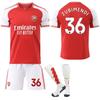 Completo da Casa Arsenal - No. 14 Yorcres, No. 41 Riso, No. 7 Saca, No. 8 Oldgao 2526 Maglia Stagione