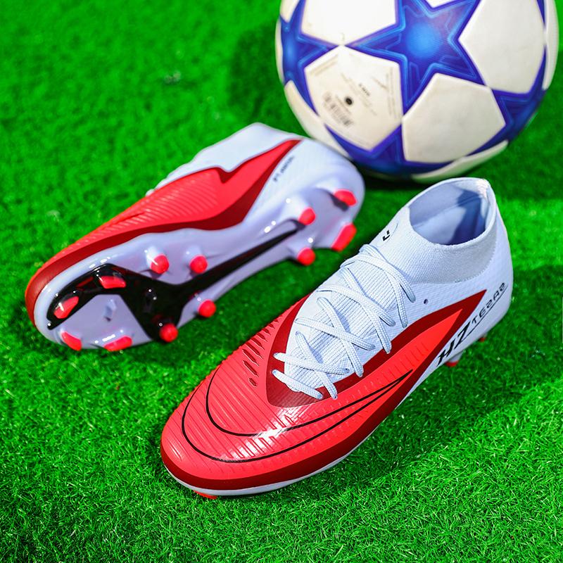 Soccer Cleats for Mens Womens Indoor Turf Soccer Shoes Youth AG FG Training Football Boots Unisex
