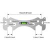 Custom-Made Multi-Functional Stainless Steel Open-End Wrenches Shower Head Tools for Bathroom Level and Shower Tools In One
