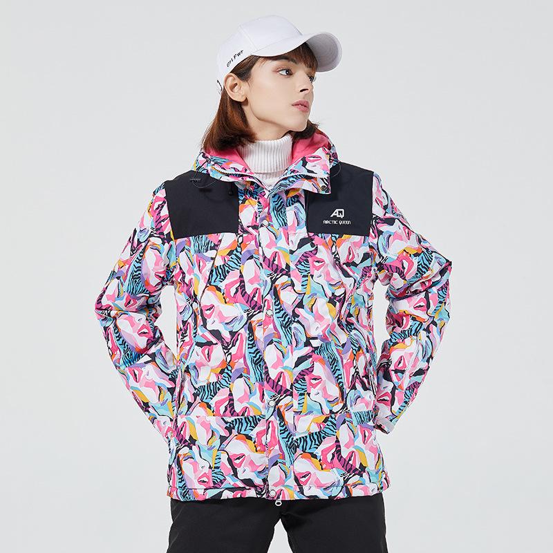 Unisex Windproof Waterproof Ski Suit: Warm Snowboard Gear for Men & Women