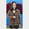 Women's Autumn/Winter Faux Mink Fleece Jacket - Cold-Proof and Cozy Outerwear for Middle-Aged and Elderly