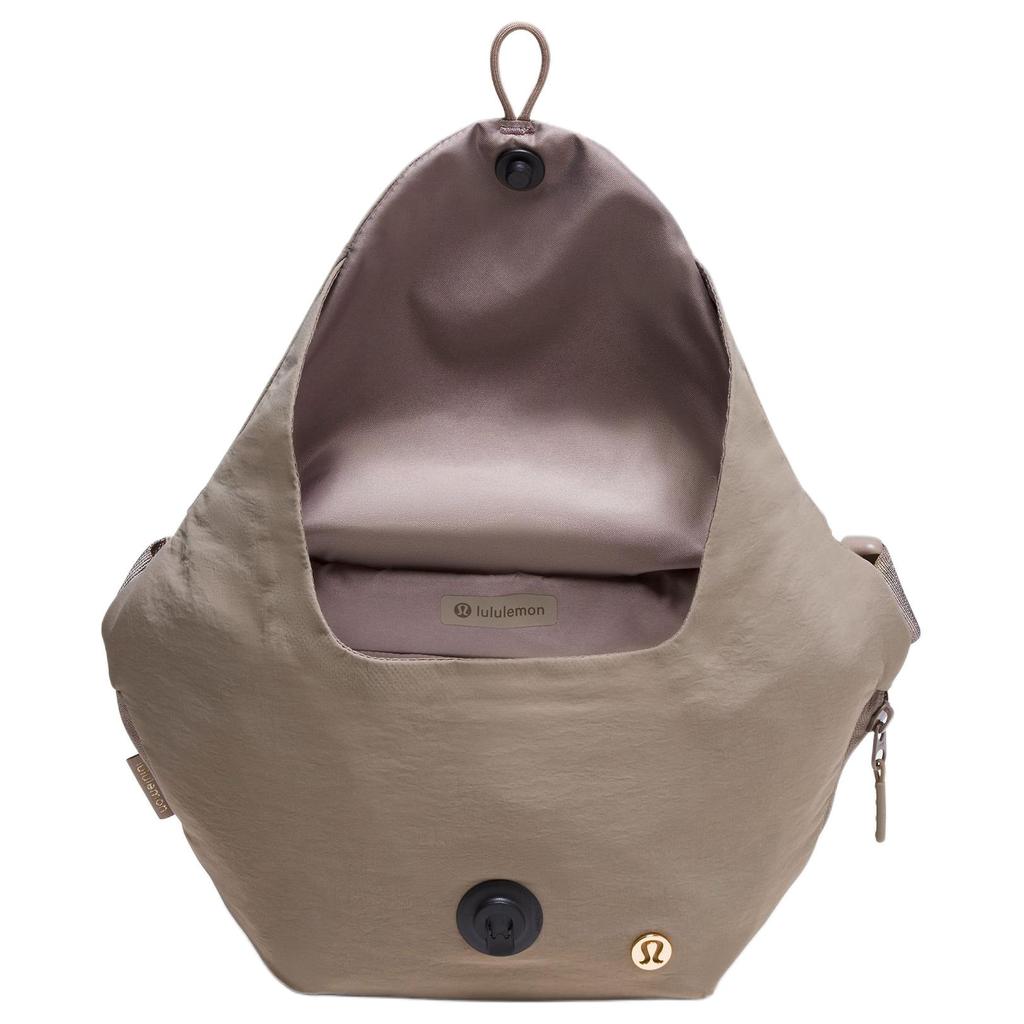 Lululemon Polyester Umhängetaschen Unisex Warmes Umbra-Grau LU9BSJS-WSHG
