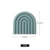 New Rainbow Silicone Pot Mat / Heat-Resistant Mat,Non-Slip Trivet Pot Anti Scald Under Hot Cookware Holder Cup Coaster Pads