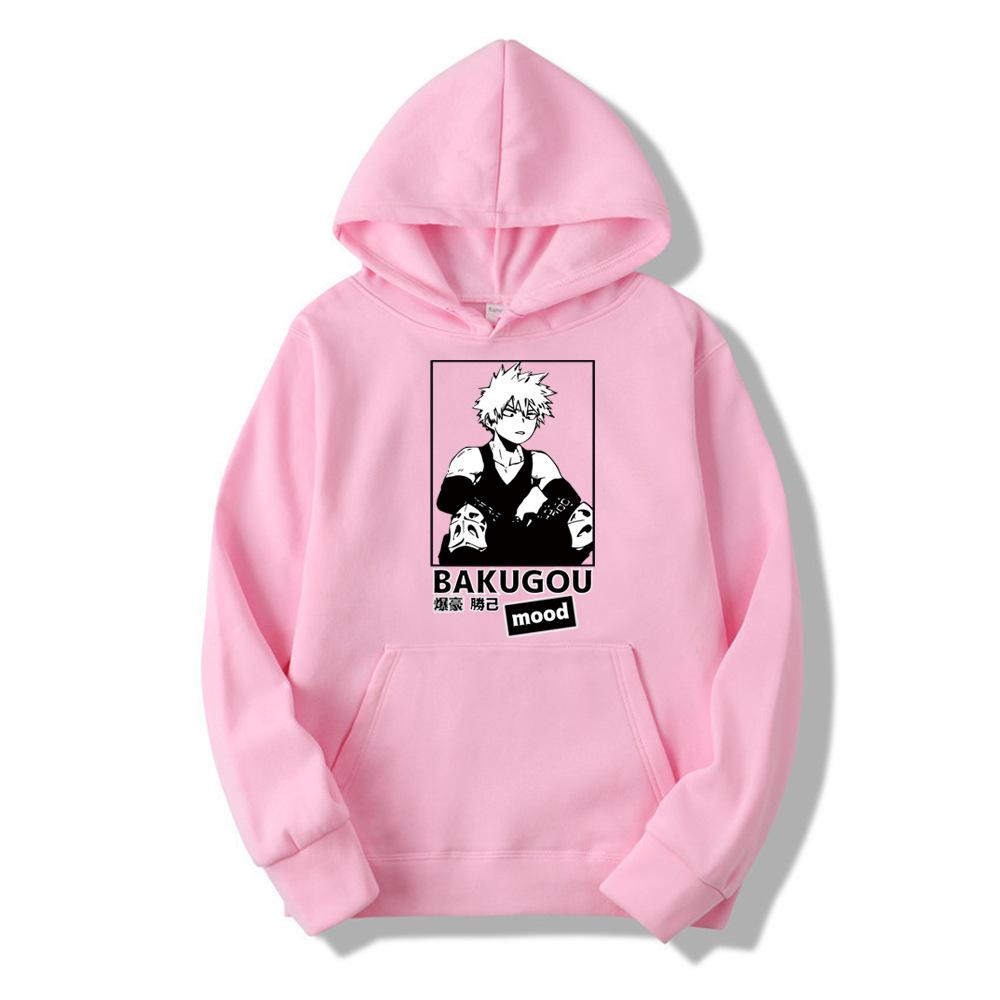 

Аниме Топы Колледж Мультфильм День Аниме Свободный свитер с капюшоном Толстовка Мужская XS