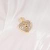 New Luxury Electroplated Openable Heart Pendant Clavicle Chain for Women