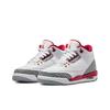 Air Jordan 3 Retro GS Cardinal Red Kinder-Sneakers Weiß Light-Curry Zementgrau 398614-126