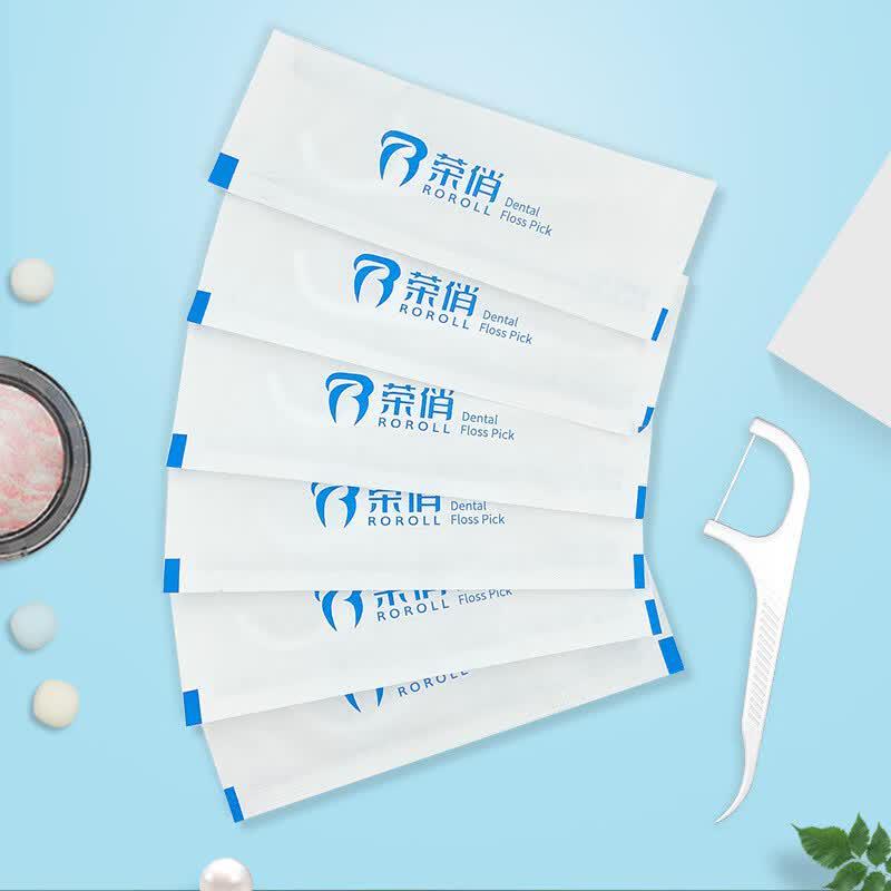 Rongqiao Individually Wrapped Portable Dental Floss Sticks