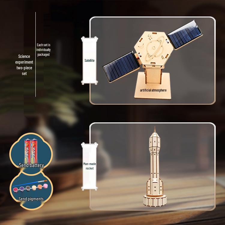 Elementary Science Experiment Kit: Water Pump and Rocket Invention Toy