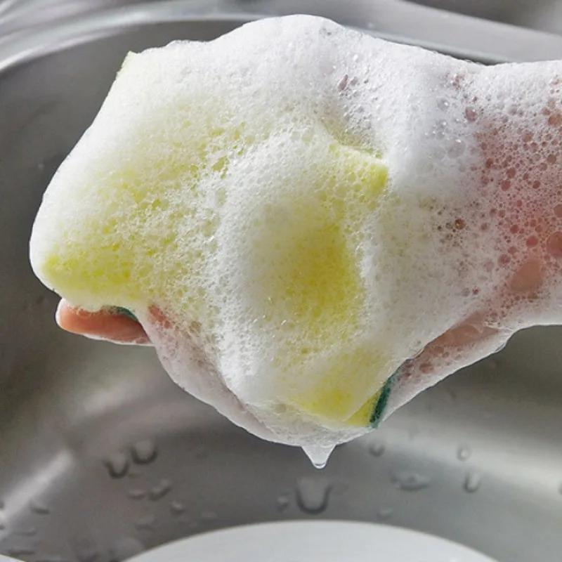 10/20 Most dishwashing sponge wipe cleaning brush kitchen dishwashing basin and tableware household stain removal