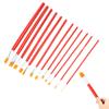 12Pcs Paint Brush Set Multifunctional AntiShedding Bristles Watercolor Painting Brush for Painters