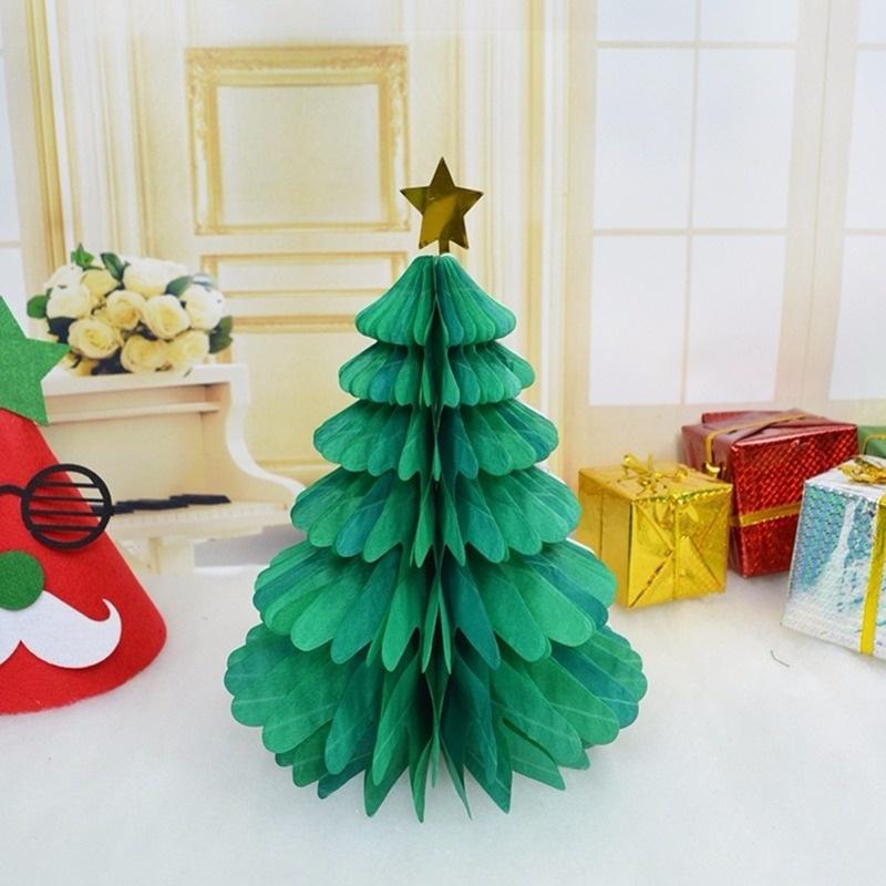 Christmas Tree Snowman Christmas Decoration Cartoon Paper Garland Ornament Banner Home Decor Party