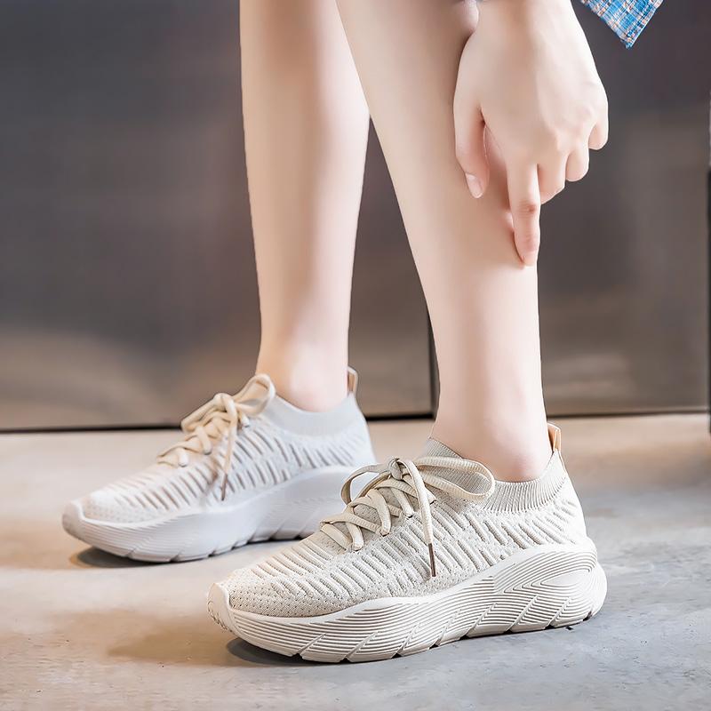 Men's four seasons new comfortable soft-soled casual sports shoes breathable running shoes soft-soled non-slip student sneakers