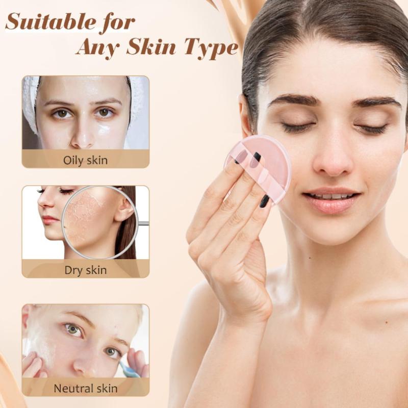Soft Silicone Gel Powder Puff Sponge For Cosmetic Face Foundation Bb Cream No Powder Eating Powder Cosmetic Puff Makeup Tools