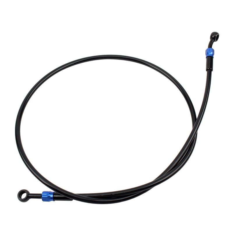 Motorcycle Brake Hose Oil Tube 120cm M10 for Kawasaki YAMAHA Honda Stainless Steel Braided Brake ATV Dirt Bike Street Racing