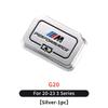 Car Sticker 2025 Hot Car Interior USB Type-C Charging Interface Dust Cover For BMW M Performance F40 F44 G20 G30 G32 F48 F39 G01