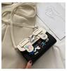 2023 Trendy Women's Colorblock Graffiti Crossbody Bag - Summer Fashion