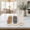 3 PCS White Grey Brown Macrame Towel Holder Hanging Towel Holder  Kitchen Bathroom Laundry Room