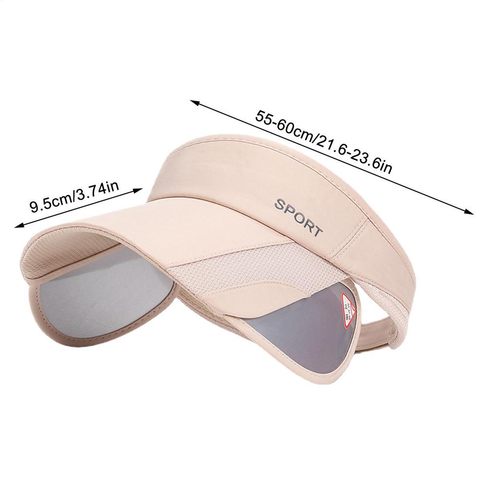 

Sun Visor Hat Summer Ladies Cycling Sunshade Outdoor Protective Hats Woman Tennis Hat Golf Running Fishing Hiking Jogging Hat хакі
