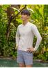 Women's Slim-Fit Three-Piece Swimsuit: Boy Shorts, Long-Sleeved Top, Tummy Concealing. Men's Two-Piece: Perfect for Couple Swimwear.