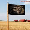 Multifunctional, Includes 1 Judah Lion Flag. Material: Polyester Flag Head with Stitched Edges and Two Grommets. Suitable for Winter Decoration and As
