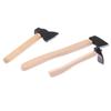 3 Stück/Set Mini Holzspalthammer Beil Puppenhaus Miniatur 1:12 Spielzeugwerkzeuge Axt Hammer
