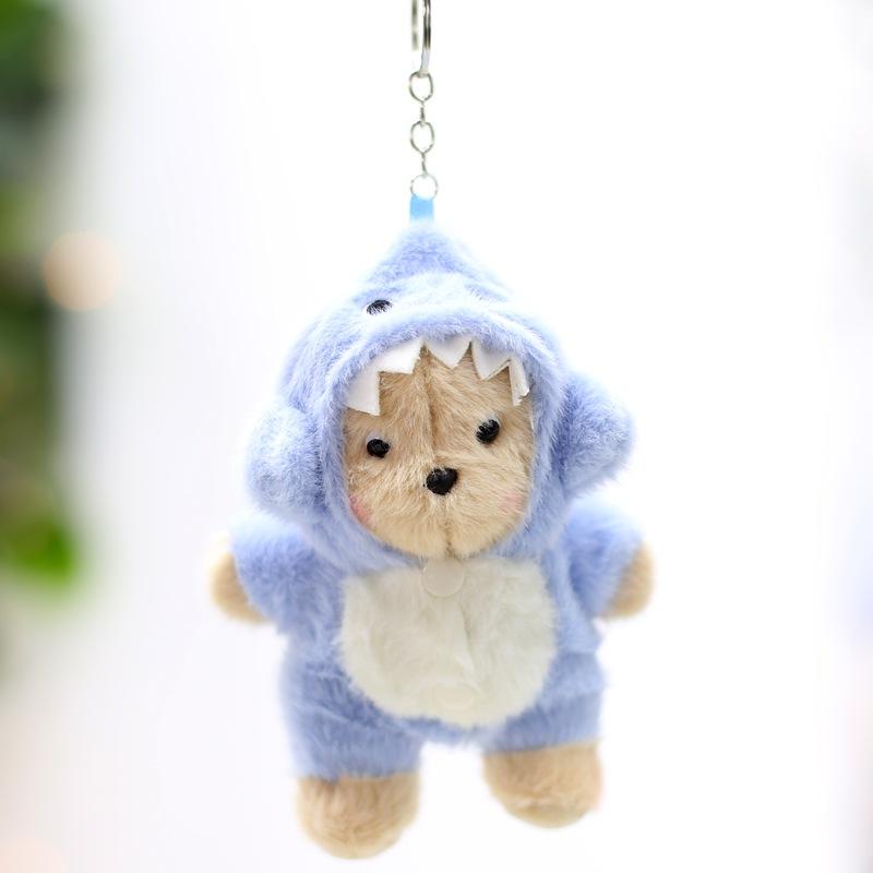 Cute Cute Pajamas, Drag Bear Pendant, Plush Toy, Doll, Cartoon Doll, Bag, Hanging Ornament Keychain